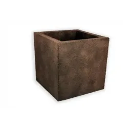 Miedziana donica nowoczesna 30x30x30 cm Modern - Copper 1 | Industrialny design