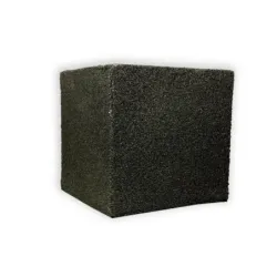 Czarna donica nowoczesna 30x30x30 cm Modern - Black 1 | Minimalistyczny design i trwałość