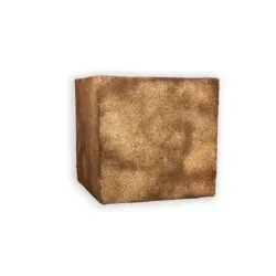 Jasna miedziana donica nowoczesna 30x30x30 cm Modern - Copper L1 | Stylowa i trwała