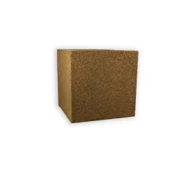 Brązowa donica nowoczesna 30x30x30 cm Modern - Brown 1 | Elegancja i trwałość w jednym