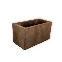 Miedziana donica prostokątna 60x32x34 cm Modern - Copper 3 | Nowoczesna