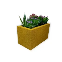 Czarna donica prostokątna 60x32x34 cm Modern - Black 3 | Nowoczesny design