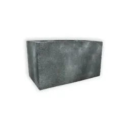Donica prostokątna srebrna 60x32x34 cm – nowoczesna i odporna | Modern Silver 3