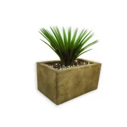 Zielona donica prostokątna 60x32x34 cm Modern – Green 3 | Do wnętrz i ogrodu