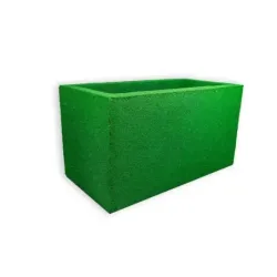 Zielona donica prostokątna 60x32x34 cm Modern – Green 3 | Do wnętrz i ogrodu