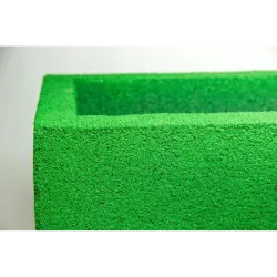 Zielona donica prostokątna 60x32x34 cm Modern – Green 3 | Do wnętrz i ogrodu