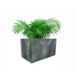 Złota donica prostokątna 60x32x34 cm Modern – Gold 3 | Stylowa i odporna