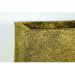 Złota donica wysoka 50x32x50 cm Modern – Gold 5 | Stylowy akcent do domu i ogrodu