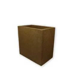 Brązowa donica wysoka 50x32x50 cm Modern – Brown 5 | Klasyczna forma i naturalny styl