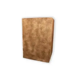 Donica miedziana wysoka kwadratowa 41x41x60cm Modern – Copper L4 | Elegancja i trwałość