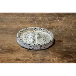 Kadzidełko betonowe z marmurem – Dodo Lips Marble | Ręcznie wykonane terrazzo