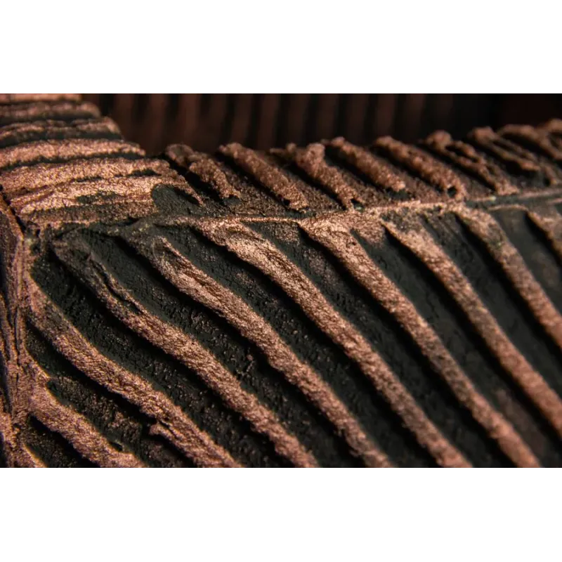 Brązowa donica nowoczesna 30x30x30 cm Meggi - Bronze | Elegancja i styl w jednym