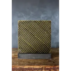 Złota donica ozdobna 30x30x30 cm Meggi - Gold | Nowoczesny design i elegancja