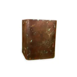 Donica corten 27x27x30 cm Kortes - Blue L | Industrialny design i surowy styl