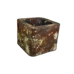 Industrialna donica betonowa 25x25x21 cm Kortes - Flesh S | Unikalny design i elegancja