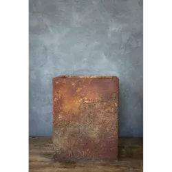 Osłonka na donice 25 x 25 x 30 cm z mandalą 3D - ręcznie robiona