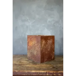Osłonka na donice 25 x 25 x 30 cm z mandalą 3D - ręcznie robiona