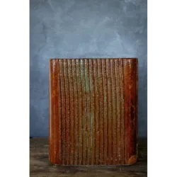 Osłonka na donicę do salonu 25 x 25 x 30 cm - ręcznie robiona