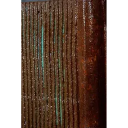 Osłonka na donicę do salonu 25 x 25 x 30 cm - ręcznie robiona