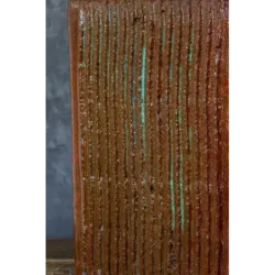 Osłonka na donicę do salonu 25 x 25 x 30 cm - ręcznie robiona