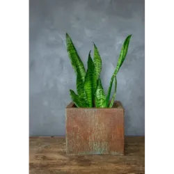 Oryginalna osłonka na doniczkę 25x25x21 cm – ręcznie robiona