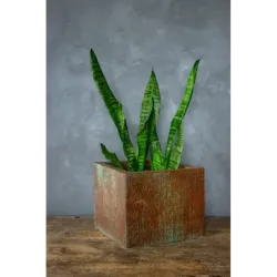 Oryginalna osłonka na doniczkę 25x25x21 cm – ręcznie robiona