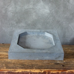 Podstawka pod donicę betonowa szara – ręcznie wykonana | Dodo – Gray