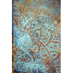 Donica loft z mandalą 25×25×30 cm – Ferro Flora LH | Art Con Design