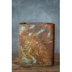 Rustykalna donica loft 25×25×30 cm – Ferro Marina LHR | Art Con Design