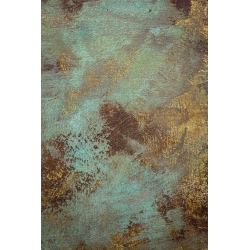 Donica loft z efektem antycznego metalu 25×25×30 cm – Ferro Verdi LH | Art Con Design