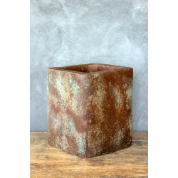 Ferro Puro LHR – donica z efektem rdzy i patyny 25×25×30 cm