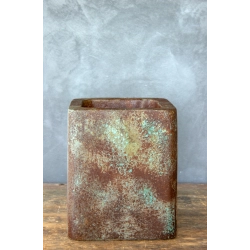 Ferro Puro LHR – donica z efektem rdzy i patyny 25×25×30 cm