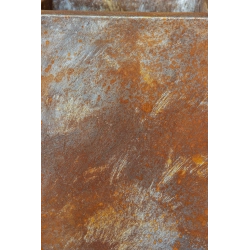 Ferro Corteza LH – donica z efektem kortenu 25×25×30 cm