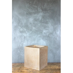 Ferro Cascata LH – donica piaskowa 25×25×30 cm w stylu minimalistycznym