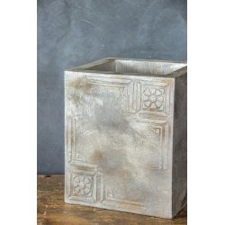 Ferro Palazzo LH – dekoracyjna donica 25×25×30 cm w stylu klasycznym