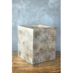 Ferro Palazzo LH – dekoracyjna donica 25×25×30 cm w stylu klasycznym