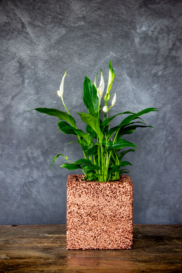 Donica kamienna Marbi - Copper – połączenie luksusu i trwałości