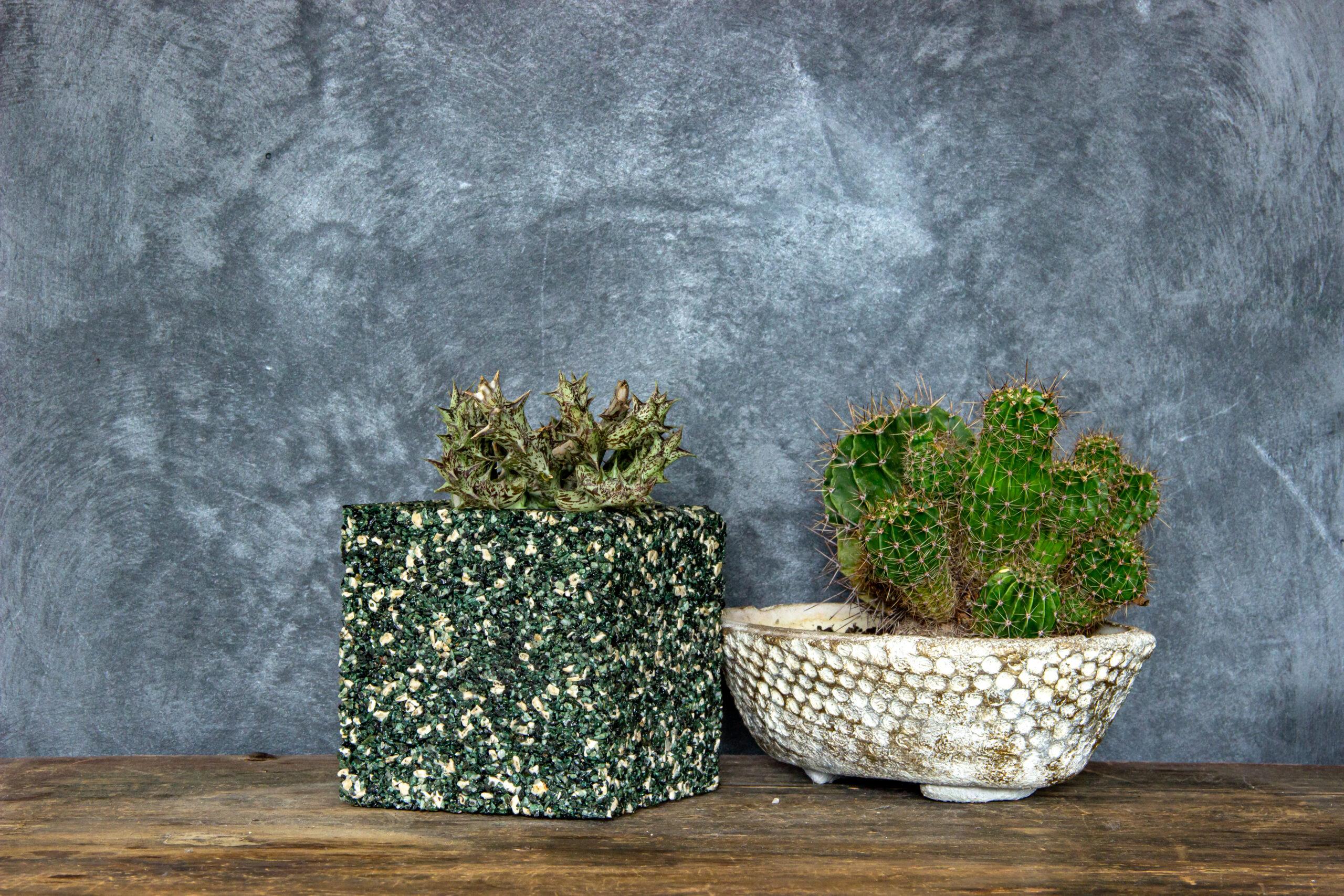 Luksusowa donica marmurowa Marbi - Green 1, włoski marmur