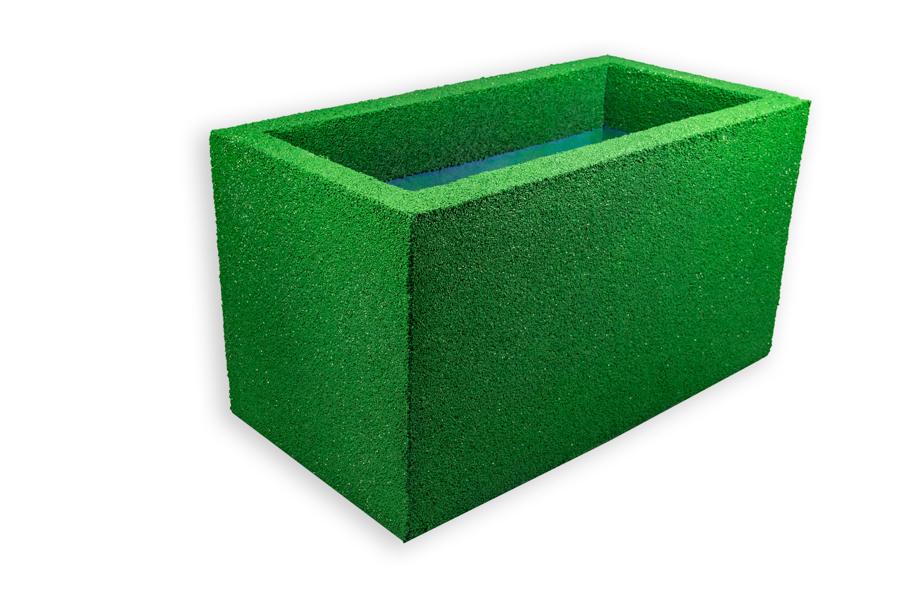 Zielona donica prostokątna Modern – Green 3