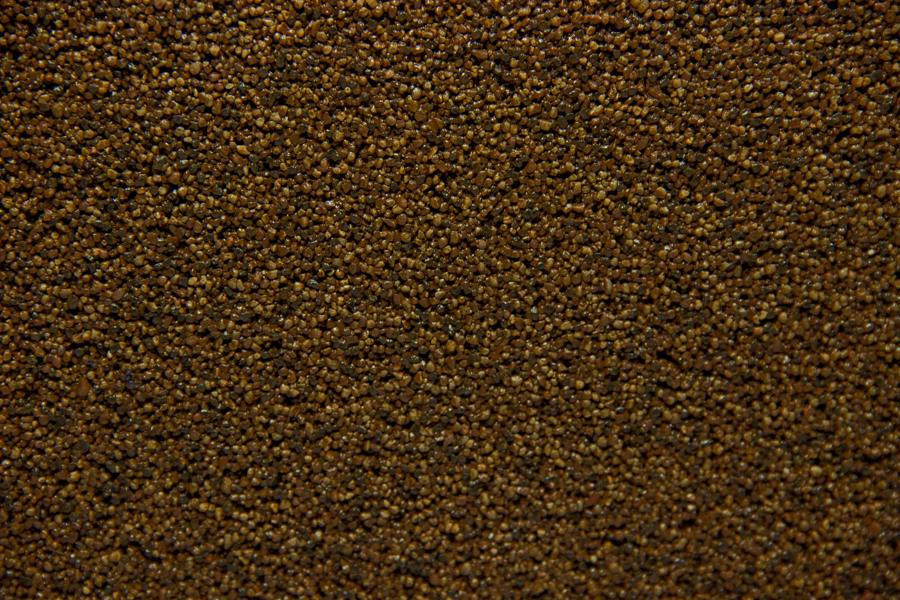 Struktura i kształt brązowej donicy Modern – Brown 3 z bliska