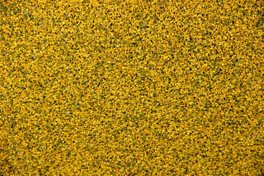 Detal powierzchni donicy Modern – Yellow 2 w zbliżeniu