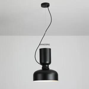 Lampa wisząca metalowa nowoczesna – duński styl