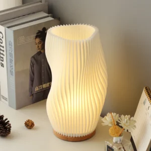 Lampa stojąca na biurko drukowana 3D – styl nowoczesny