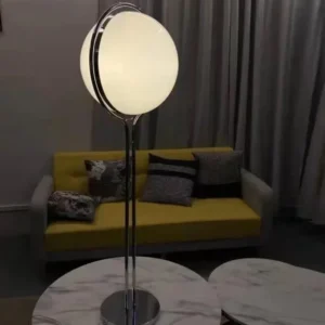 Lampa Podłogowa LED, Styl Nowoczesny, Z Akrylowym Kloszem