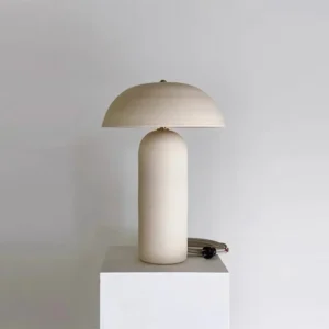 Lampa Stołowa Ceramiczna, Nowoczesny Design, 33 cm i 45 cm